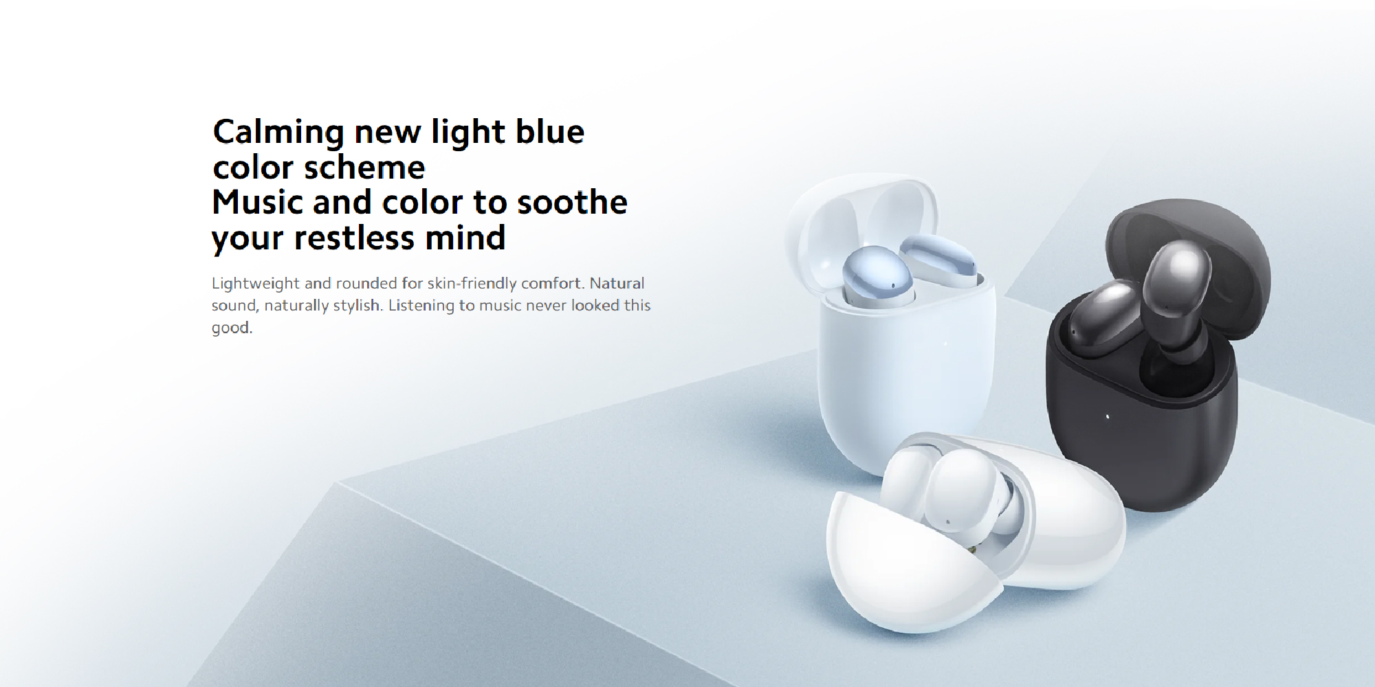 Xiaomi Redmi Buds 4: 35dB Hybrid Active Noise Cancellation, 3 Adaptive ANC Modes, AI Noise Reduction, IP54 Dust and Water Resistance