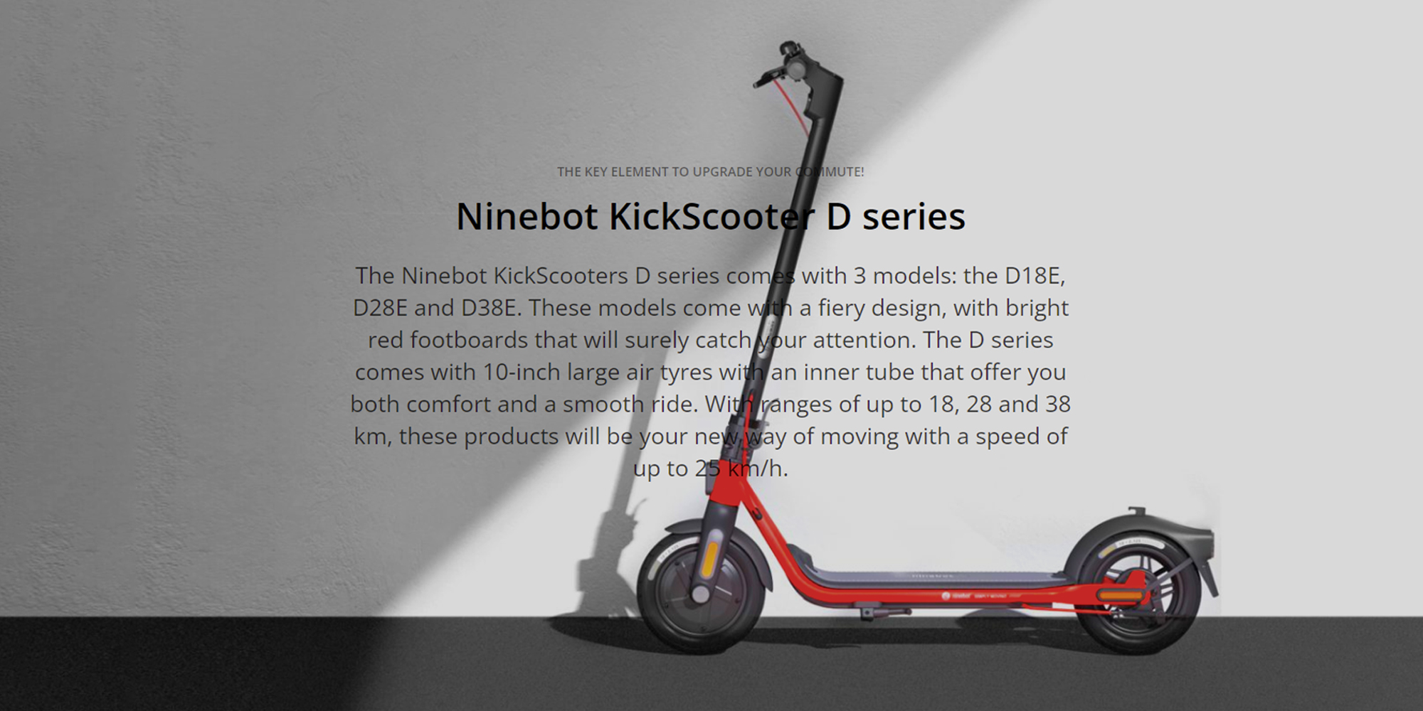 Ninebot Kickscooter D38E