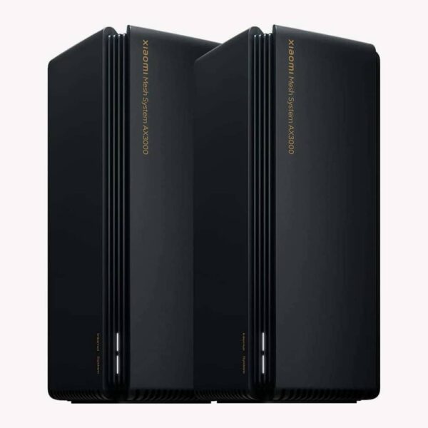 Xiaomi Mesh System AX3000 Wi-Fi 6 Router (2-Pack): 2.4GHz/5GHz
