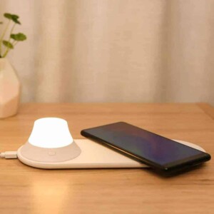Yeelight Wireless Quick Fast Charger USB Charging Port Design with Separated Magnetic Design 7 LED Double Color Temperature - 6971906060198 - ksp 1