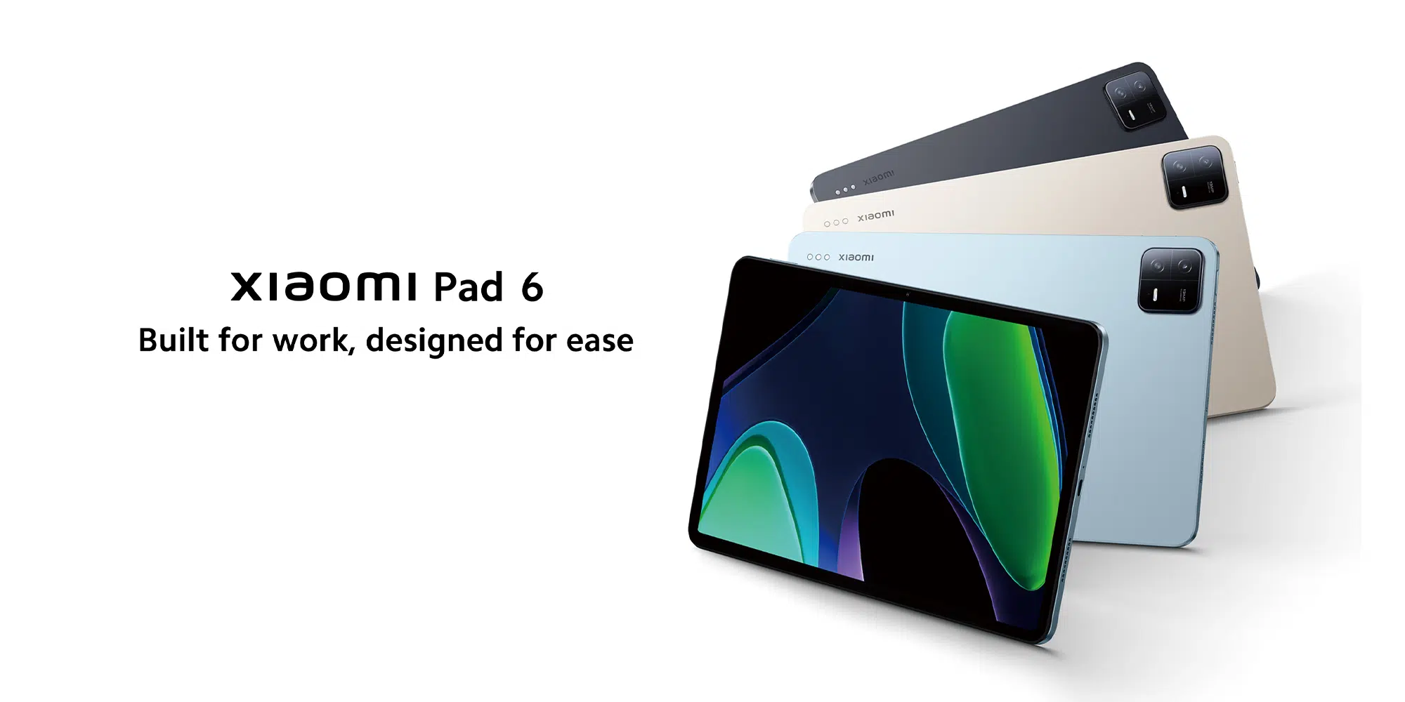 Xiaomi Pad 6, 8GB+128GB, Snapdragon® 870, 144Hz WQHD+ eye care display, Up  to 16 hours of video playback*