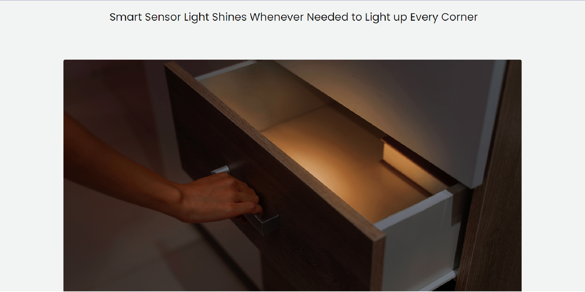 Yeelight sensor drawer light
