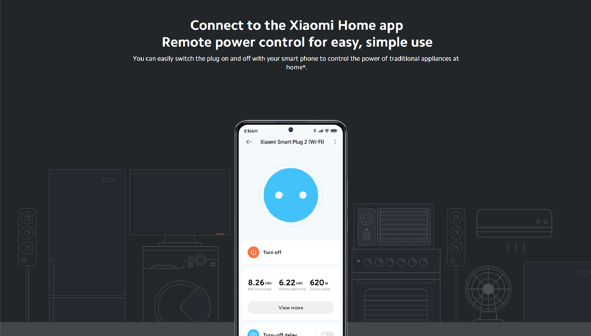 Xiaomi Smart Plug 2 EU (Wifi)